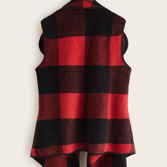 Buffalo Plaid Vest - Picture 3 of 4